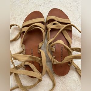 Lucky brand strappy sandals